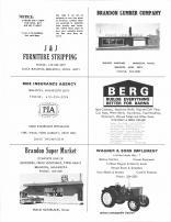 J & J Furniture Stipping, Brandon Lumber, Berg, Brandon Super Market, Wagner & Sons Implement, Douglas County 1981